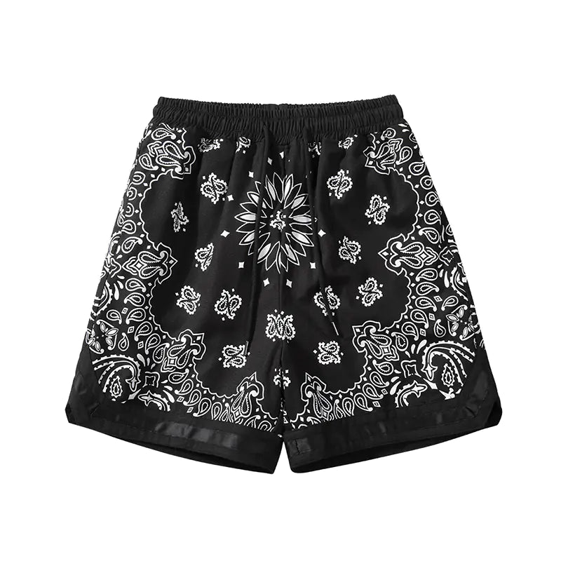 Military Cloth Hip-hop Men's Shorts with Splicing Design