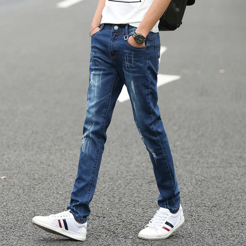 Men's Stretch Slim Fit Skinny Pants