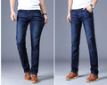 Men's Straight Stretch Denim Pants