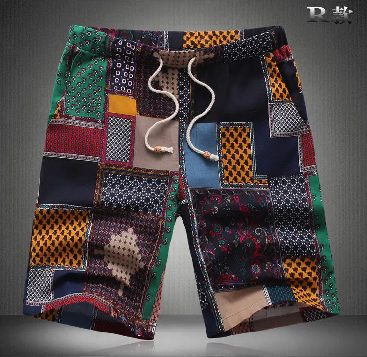 Men's Linen Shorts