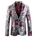 Men's Business Suit - Premium Jacquard Blazer