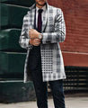 Men's Large Suit Collar Pocket Coat