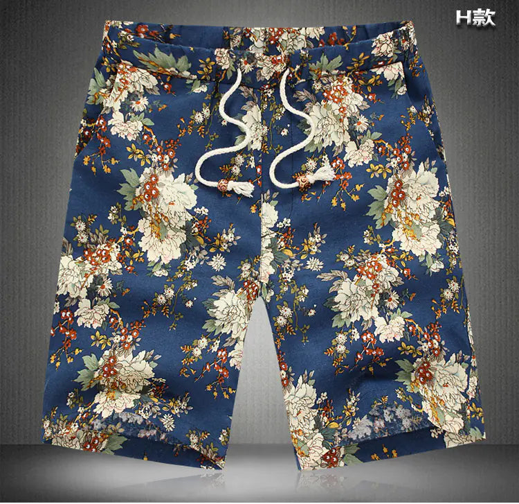 Men's Linen Shorts