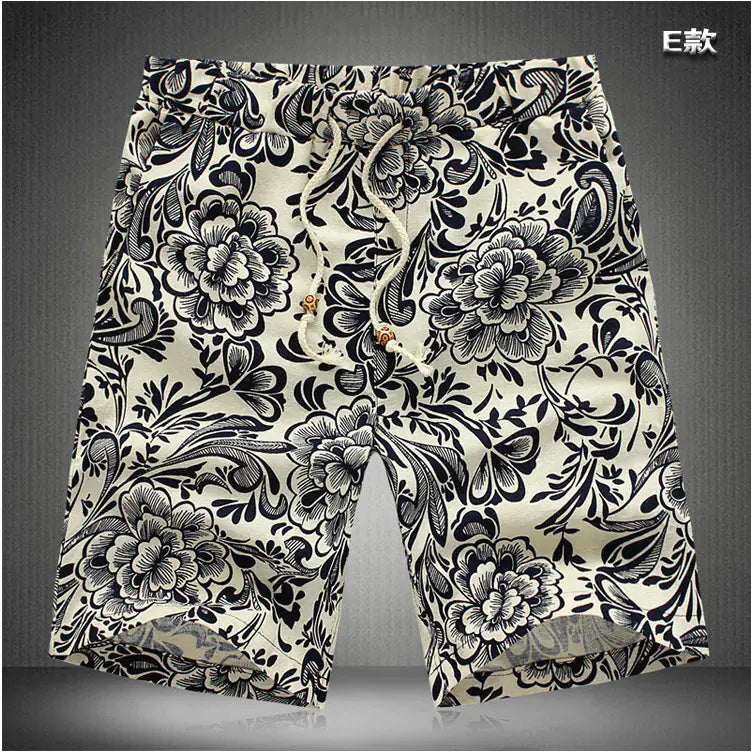 Men's Linen Shorts