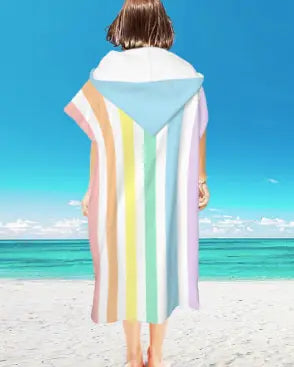 Big Hooded Beach Towels (One Piece) - Sand Free