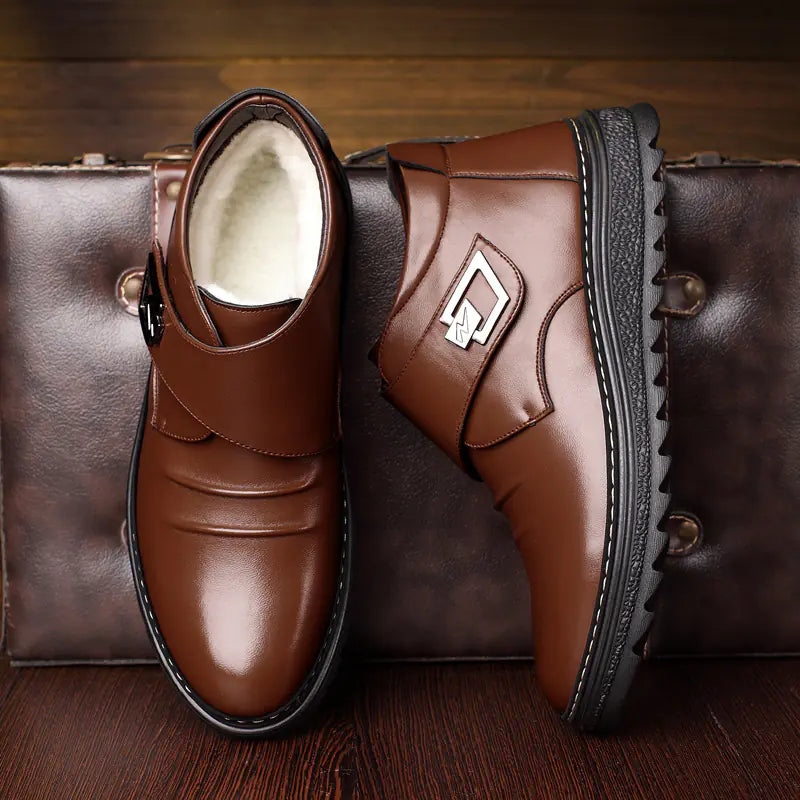 High-Top Cashmere Men's Shoes Collection