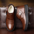 High-Top Cashmere Men's Shoes Collection