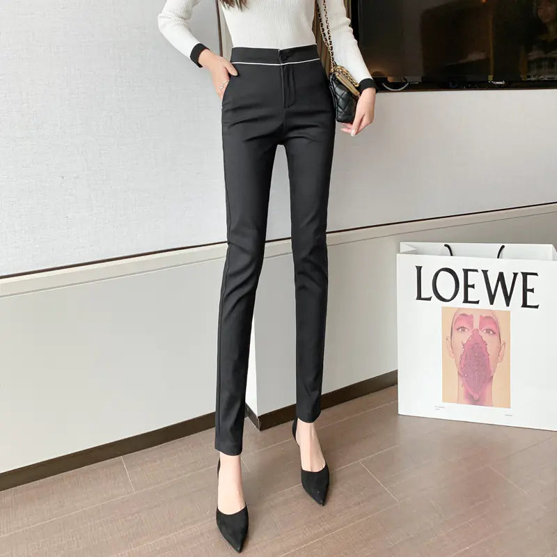 Formal Work Pants for Small Feet in Fashion Style