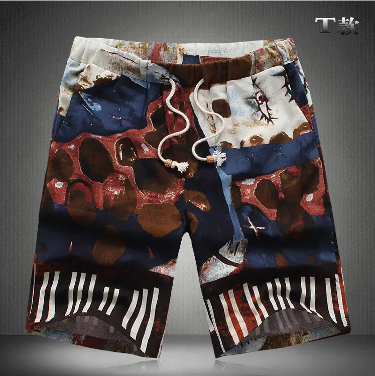 Men's Linen Shorts