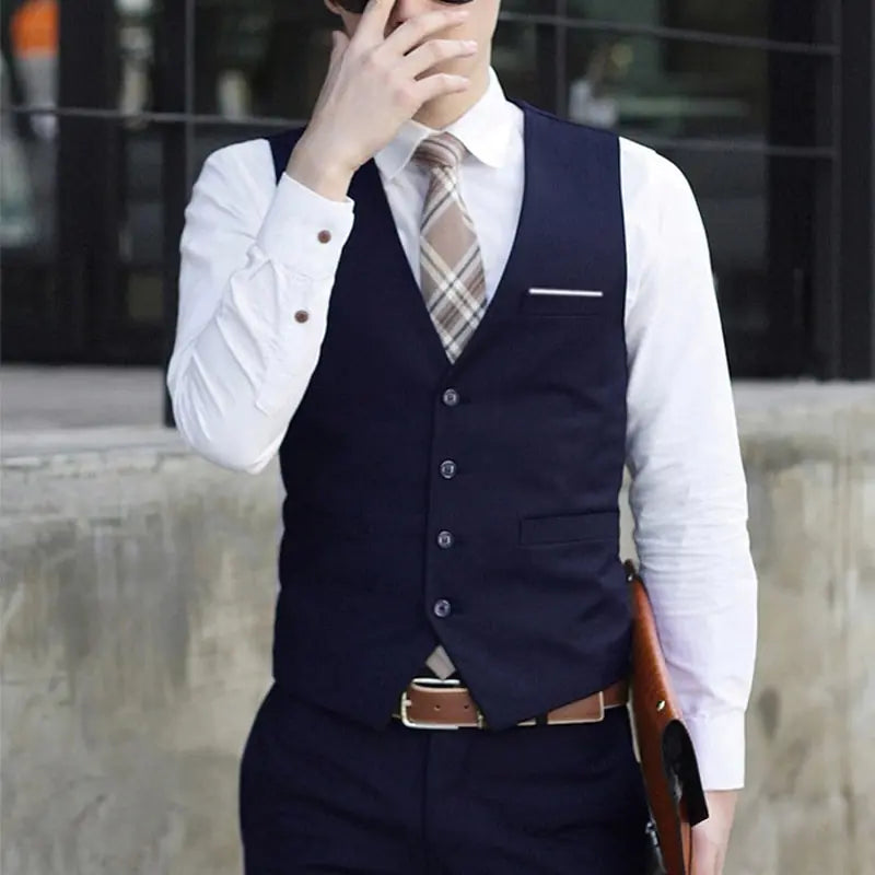 Men's Vest, Work Suit Waistcoat, Vest Top