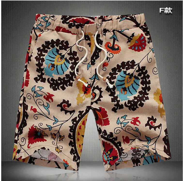 Men's Linen Shorts