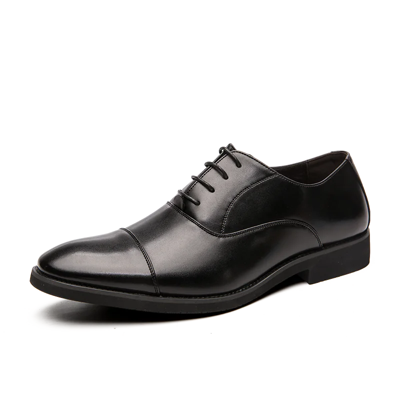 British Style Three-Joint Pointed Toe Men's Shoes