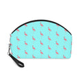 Flamingo Blue-Makeup Bag