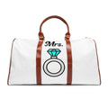 Mrs. Wedding Ring-Waterproof Travel Bag