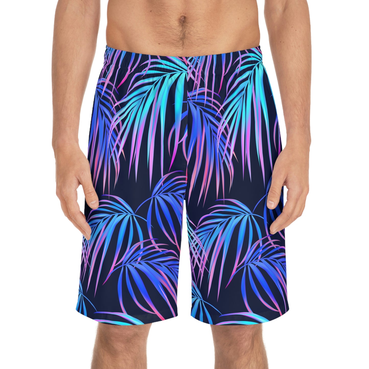 Electric Palms–Men's Board Shorts (AOP)