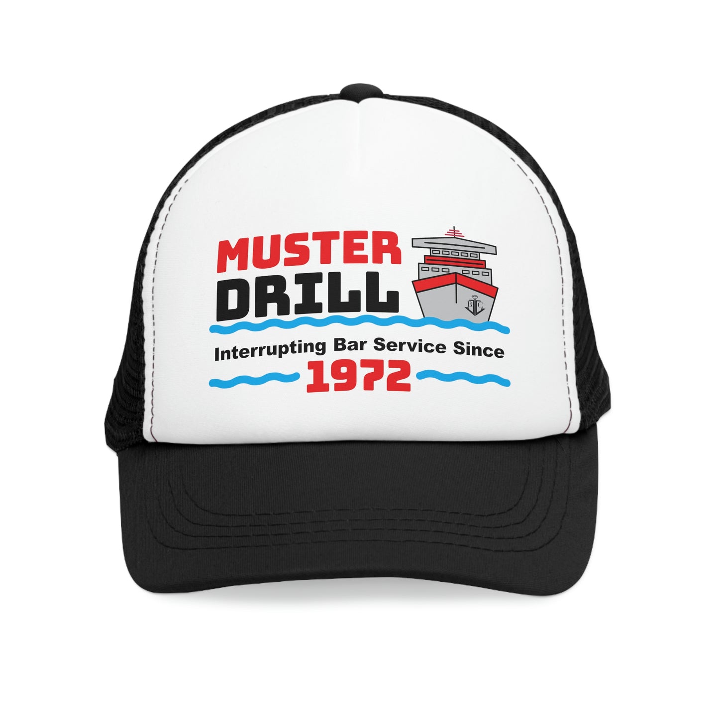 Muster Drill Interrupting Bar Service Since 1972–Mesh Cap