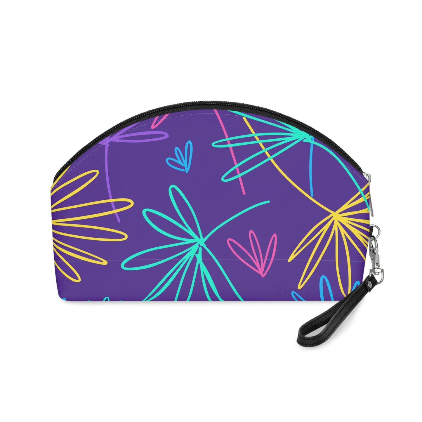 Neon Palms-Makeup Bag