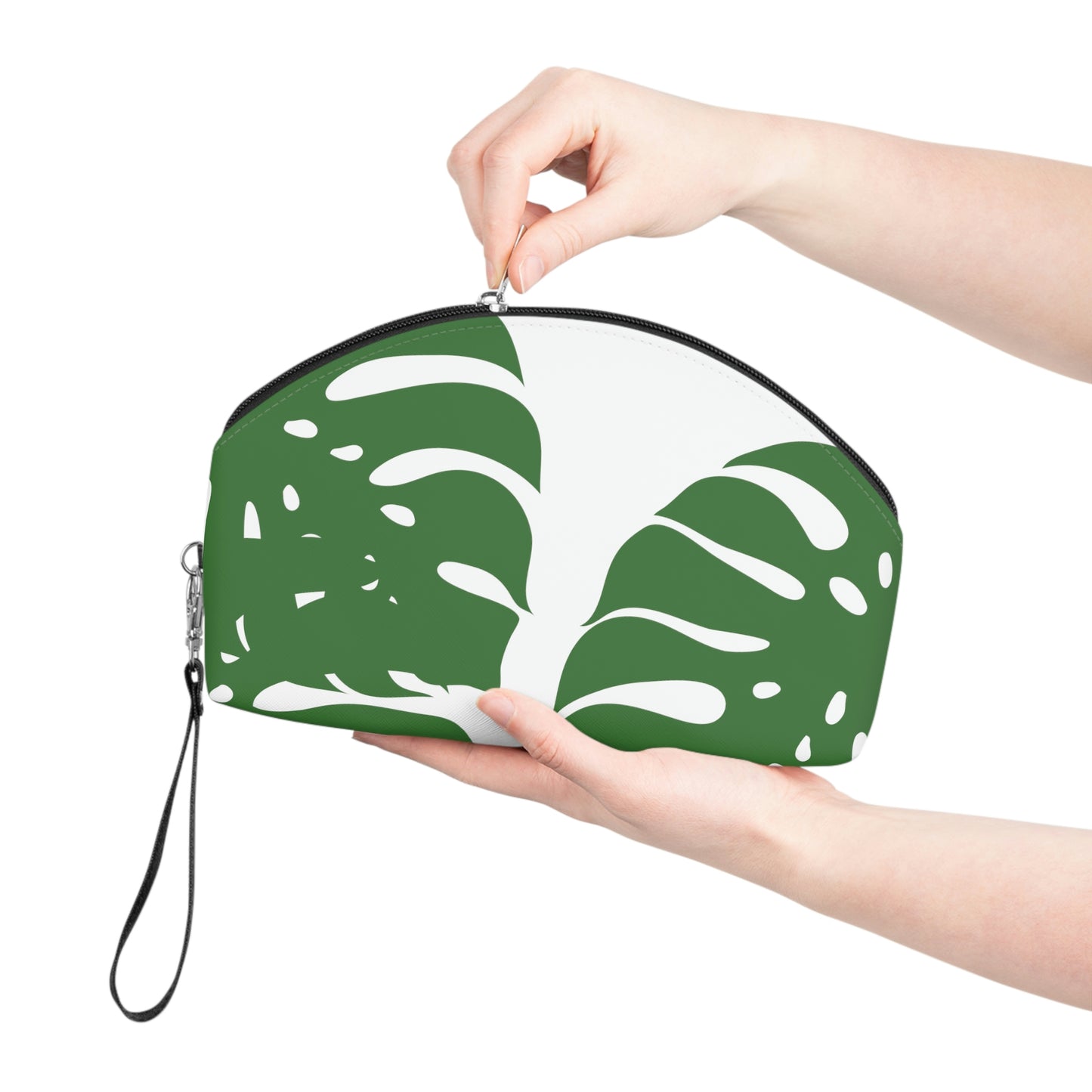 Green Palms Paradise-Makeup Bag