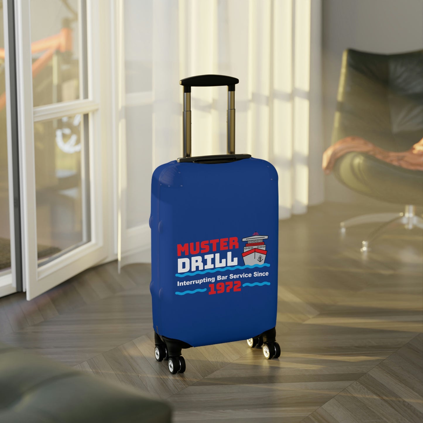 Muster Drill Interrupting Bar Service Since 1972 –Luggage Cover
