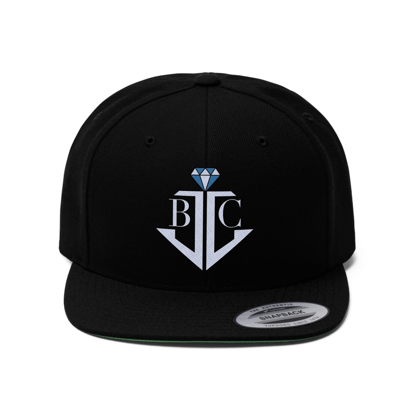 BTC Diamond Swag–Unisex Flat Bill Hat