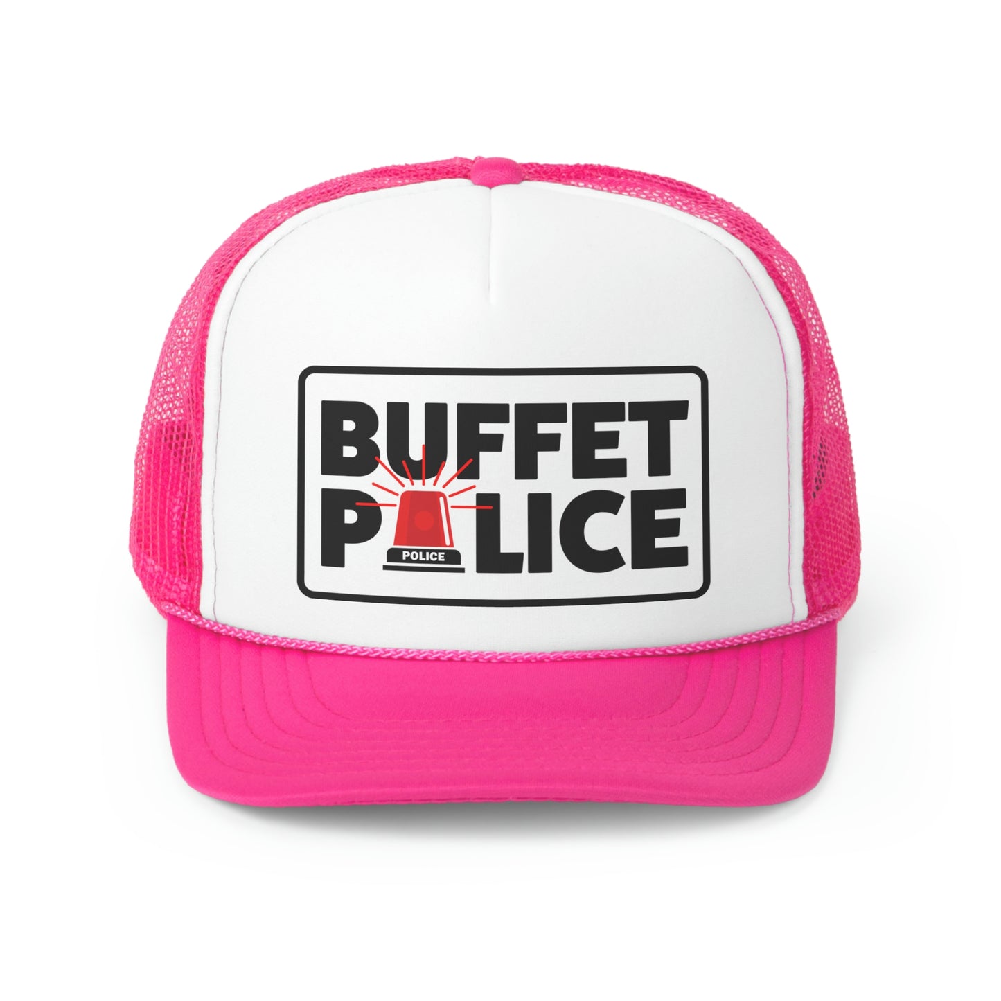 Buffet Police-Red Siren-Trucker Caps