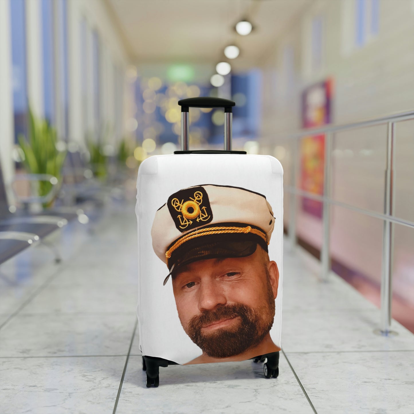Custom Luggage Cover–(Your Face Here)