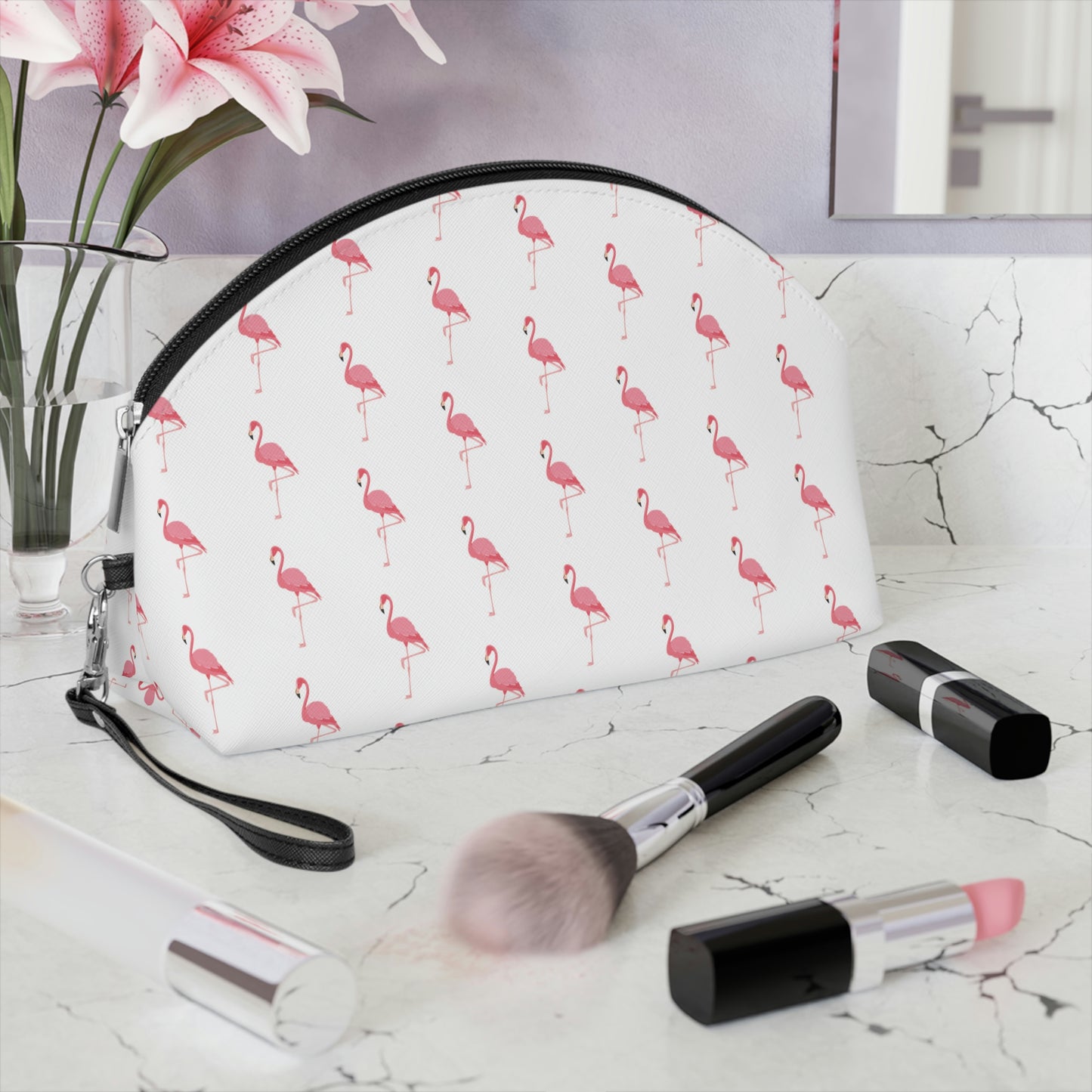 Flamingo-Makeup Bag