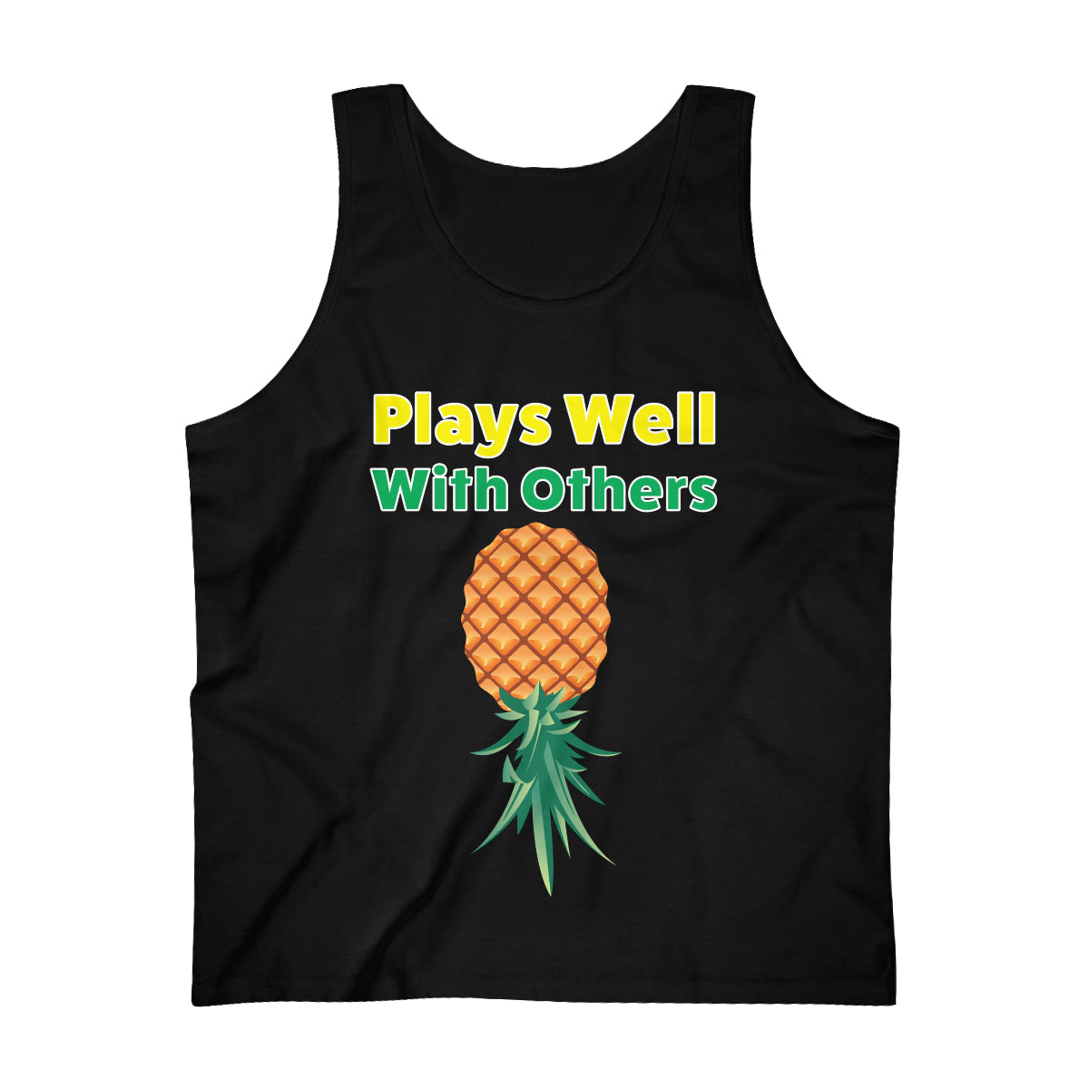 Plays Wells With Others–Men's Ultra Cotton Tank Top