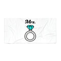 Mrs. Wedding Ring–Beach Towel