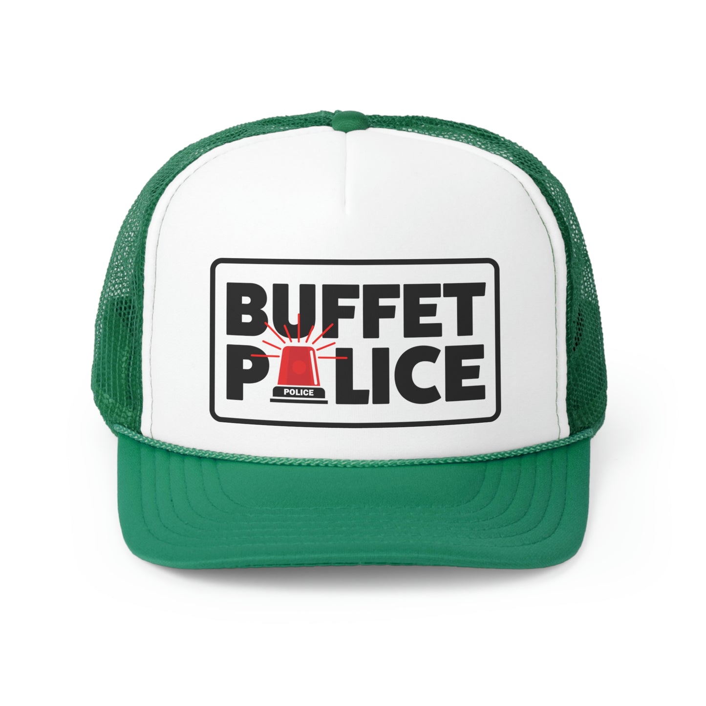 Buffet Police-Red Siren-Trucker Caps
