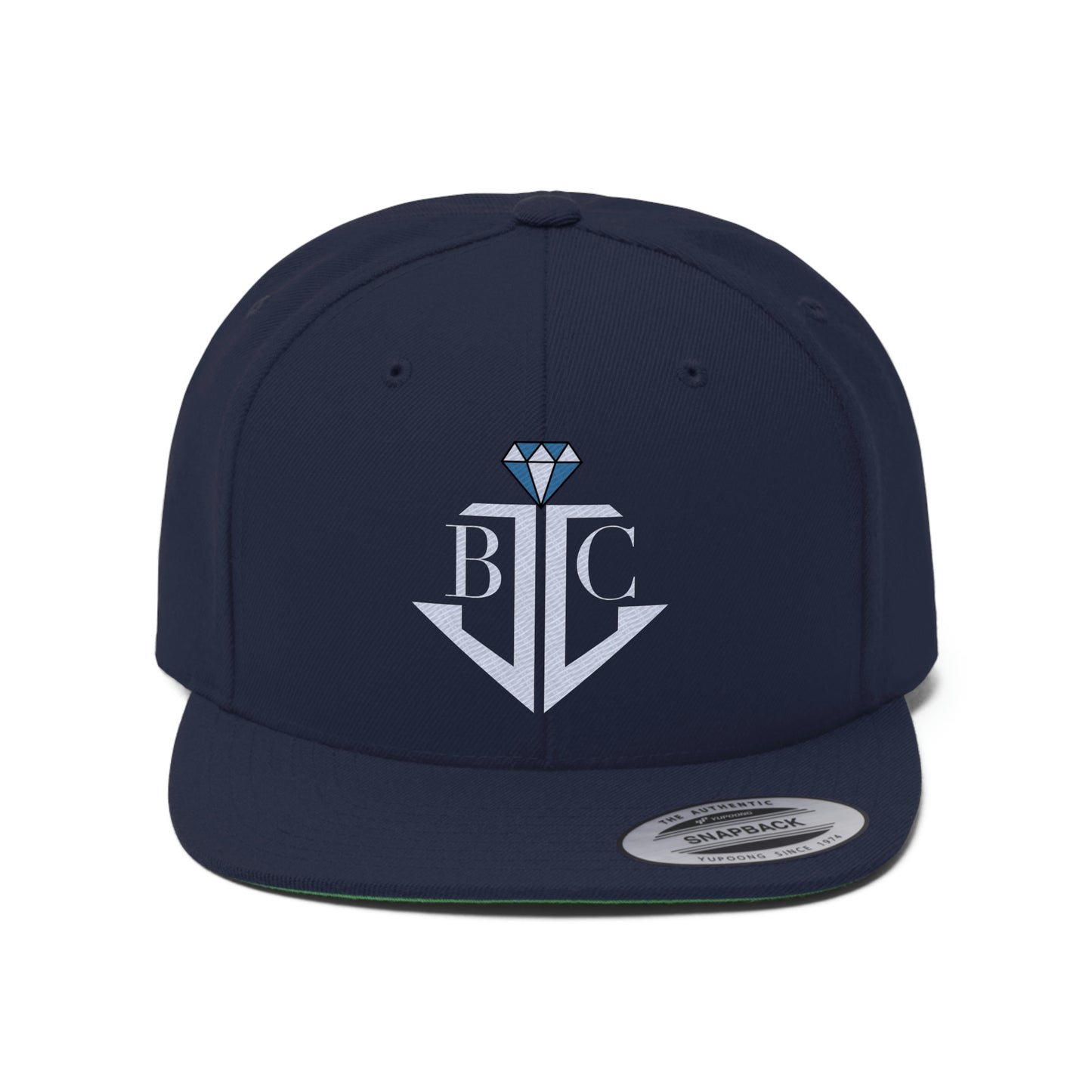 BTC Diamond Swag–Unisex Flat Bill Hat